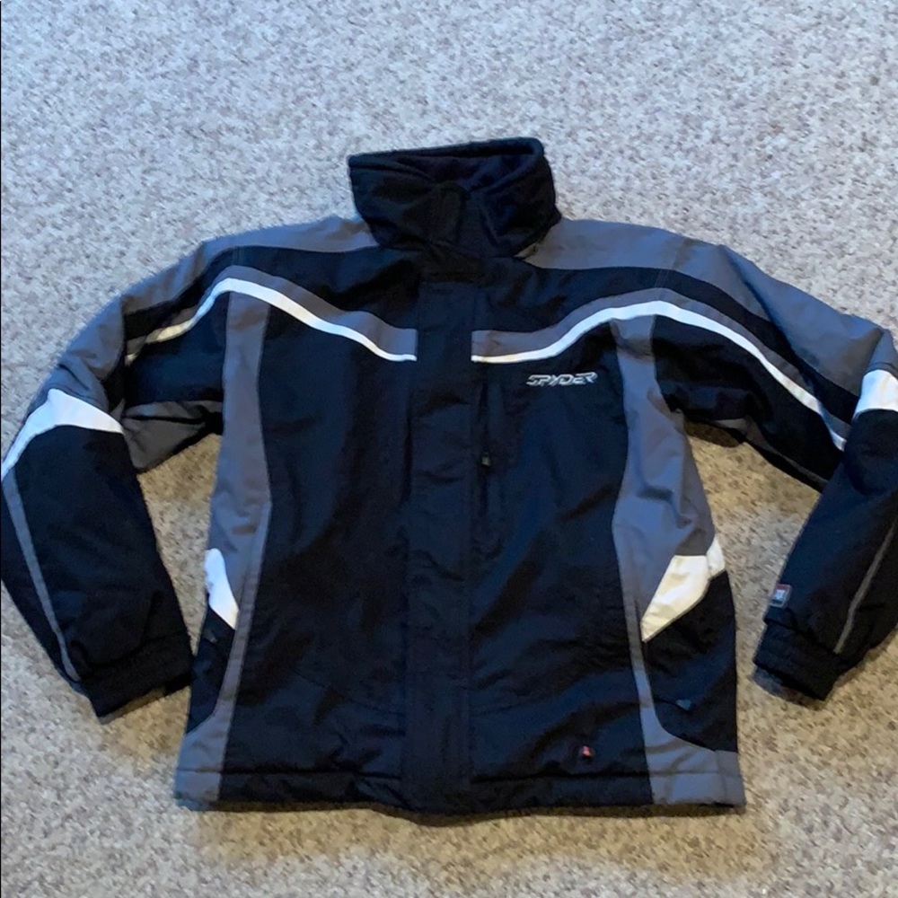 Spyder black & grey Ski Board XT Winter jacket 14
